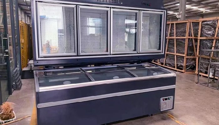 یخچال صنعتی خوابیده